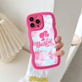 thumbnail image 1 of Para Samsung A50 A23 A32 A13 A04 A52s A04s A04E A12 A14 A21s A11 A50s A52 A22 A03s A31 A02s A30s A53 A51 A33 M32 A20 Moda Estrellas Bonita Barbie Borde Ondulado Funda De Tpu Suave, 1 of 3