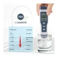 thumbnail image 3 of 3-in-1 TDS PH Meter Temperature Meter PH Tester Digital Water Quality Tester for Drinking Water Aquarium Pool Water Analyzer ,Accurate, 3 of 7