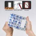 thumbnail image 4 of Bright Blue Flowers Switch Cover Decorative Wall Plate 3-Gang 2-Toggle 1-Decor Standard Size, 4 of 5