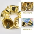 thumbnail image 7 of NICEXMAS 15Pcs Compact Golden Metal Bells for DIY Crafting Hanging Ornaments and Festival Decoration, 7 of 7