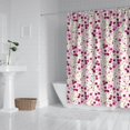 thumbnail image 2 of Pioneer Flower Floral Print Pattern Shower Curtain 72"x72" ,Bathroom Decorative Shower Curtains Set with 12 Hooks,Modern Waterproof Washable Shower Curtain, 2 of 6