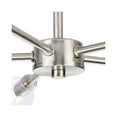 thumbnail image 5 of Delayne Collection Five-Light Mid-Century Modern Brushed Nickel Semi-Flush Mount Light, 5 of 11