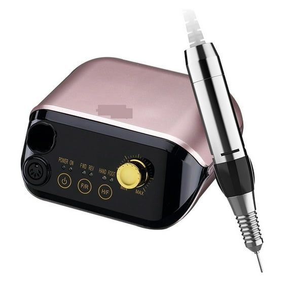 Professional Nail Drill Machine 35000 RPM With Foot Pedal,Electric Nail File For Gel Nails, Acrylic, Manicure Pedicure Polishing Remover Tool Kit ,Lightweight and Portable