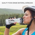 thumbnail image 3 of Botella ligera para exteriores, exprimible, para aventuras en bicicleta, botella de agua deportiva de 700 ml para ciclismo, 3 of 8