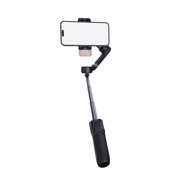 Estabilizador Gimbal para Celular Hohem iSteady X3 Negro con Luz Magnética