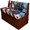 American Flag Eagle, variant on Frog Boho Mandala Print 2 Pcs RV Dinette Cushion Covers Elastic Camper Seat Covers Dinette Booth Stretch Loveseat Sofa Chair Cover Furniture Protector for RV Camper Car Bench
