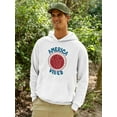 thumbnail image 2 of America Vibes Hoodie Men -Image by Shutterstock, Male x-Large, 2 of 4