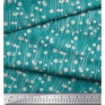 thumbnail image 2 of Soimoi polyester Crepe Fabric Geometrical Check & Aster Floral Decor Fabric Printed Yard 52 Inch Wide, 2 of 3