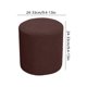 thumbnail image 3 of Stretch Round Stool Cover Soft Fabric Waterproof Round Ottoman Slipcover Washable Protector For Vanity Bedroom Living Room And Home Daily Use, 3 of 6