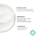 thumbnail image 3 of Almohadillas faciales rejuvenecdoras con ácido glicólico Serious Skincare 120 almohadillas, 3 of 9