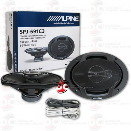 - Brand New Alpine 6x9-inch 6x9