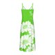 thumbnail image 3 of Vestido de Verano Casual de las Mujeres, Impresión Plegada Casual de Verano, Vestido de Cuello en V sin Mangas de Camis, 3 of 6