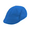 thumbnail image 3 of Gorra plana de malla para hombre, sombrero de verano transpirable para pescar de mediana edad y ancianos Azul, 3 of 9