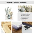 thumbnail image 5 of ZHONGYUTONG Bottles and Plants Wall Art Botanical Bathroom Pictures Eucalyptus Canvas Prints Country Kitchen Bedroom Home Decor Framed (20.00" x 30.00"), 5 of 5