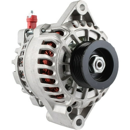 DB Electrical AFD0075-220 High Output Alternator Compatible with/Replacement for 6G Series IR/IF 12V 220Amp Mustang 3.8L 2001-2004 1R3U-10300-AA 1R3U-10300-AB 1R3U-10300-AC 1R3U-10300-AD GL-449