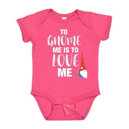 

Inktastic Gnome Me Love Me Gift Baby Girl Bodysuit
