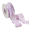 thumbnail image 2 of sunsanly 2.5/4cm Gift Packing Ribbon Ruffle Wavy Edges Textured Overlock Soft Pure Color Bouquet Wrapping Ribbon Valentine's Day Supplies, 2 of 8