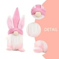thumbnail image 4 of Easter Gnome Decorations under $5! Yrmaups Easter Gnome Figurines, Bunny Rabbit Ornaments for Indoor Spring Home Decor, Tabletop Shelf Decorations for Holiday Easter Day Gifts, 4 of 7