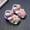 Pink, variant on Girls Toddler/Little Kid Led Light Up Sandals Closed-Toe Flower Summer Dress Shoes Luminous Baby White 12-15 Months