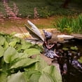 thumbnail image 4 of Statue de Jardin en Résine Assise, Fée Réaliste avec Décoration d'Aile, Conte de Fées Charmant pour Extérieur, Ornement de Maison, Cadeau, 4 of 6