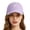 Purple, variant on College Style Loving Couple Baseball Caps Girls' Summer Sunshade and Sun Caps Korean Version Student's Versatile Baseball Caps For