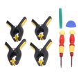 thumbnail image 2 of Kit de herramientas de abrazadera de desmontaje de extracción de teléfono electrónico, conjunto con rizador de mantenimiento de reparación de teléfono móvil, 2 of 8