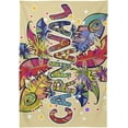 thumbnail image 6 of Coolnut 60"x60" Mardi Gras And Carnaval Logo Tablecloth, Modern Table Cover for Home Decoration, Spill Proof Cloth Washable for Dinner Picnic, 6 of 6