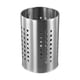 thumbnail image 3 of Porta Utensilios de Acero Inoxidable Porta Utensilios de Cocina Soporte de Cuchillería Desagüe, 3 of 11