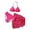 r-1141Hot Pink2020, variant on HAYIMI Child Swimwear Girls Bikini Swimsuit With Design Tie Straps And Matching Three Piece Summer Beachwear Cute Kids Bathing Suit