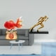 thumbnail image 2 of Estatua abstracta de corredor de carpas koi del Feng Shui chino, figura moderna, regalo navideño, escultura de buena para entrada, oficina, hog, 2 of 8