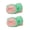 Green, variant on KGJQ 2Pcs Mini Raincoat Bears, Mini Resin Figures, Small Miniature Bear, Cute Tiny Bears Animals Figurines for Fairy Gardens Car Decorations Party Favors Dollhouse Accessories