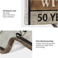 thumbnail image 3 of 50th Birthday Blanket Gift for Women Men，50th Birthday Gift for Mom/Dad from Daughter Son，50th Birthday 50 * 60 Throw Blanket for Her/Him，1973 Flannel Blanket for Sofa, 3 of 6