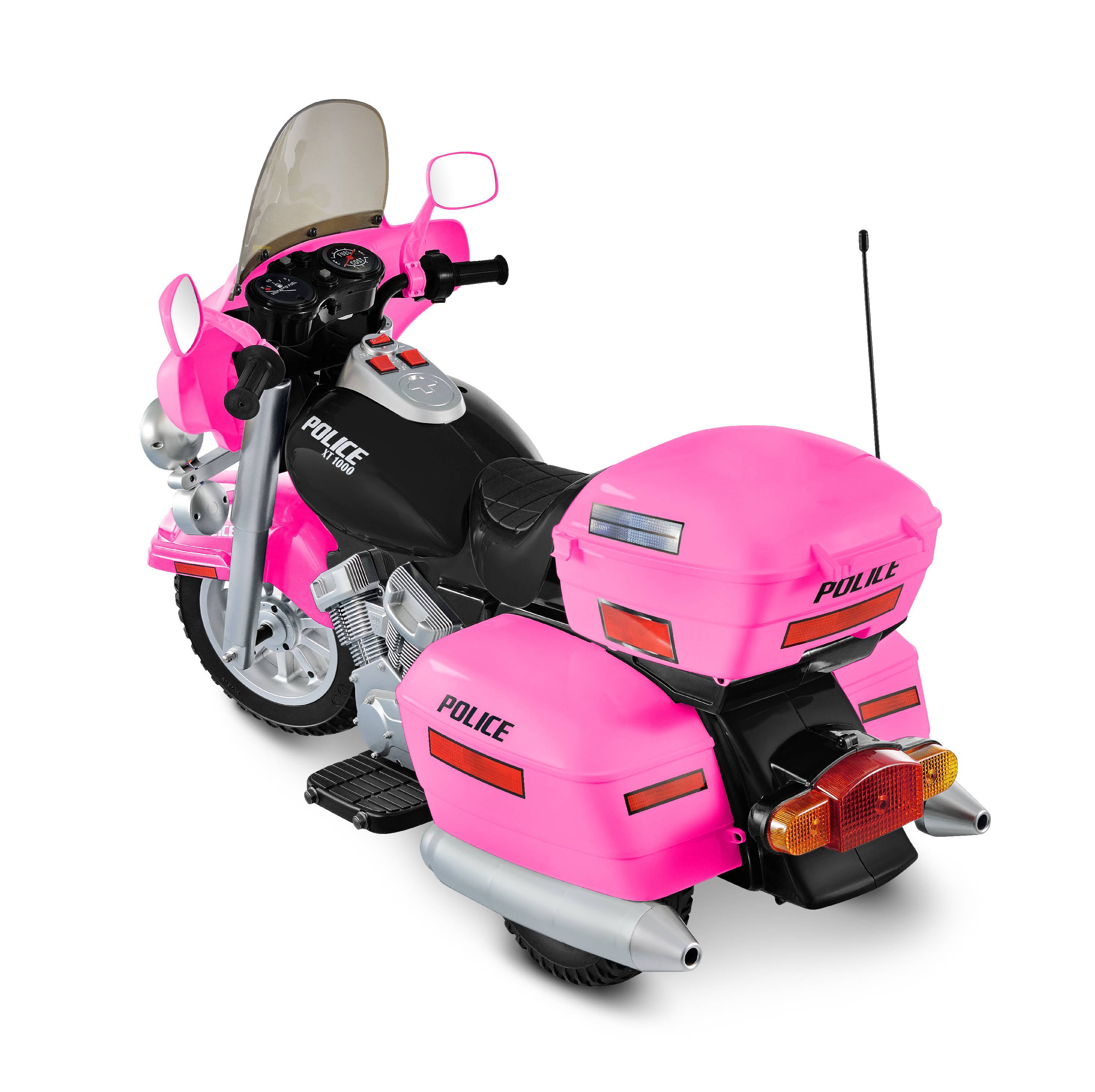 Girls Motorized Motorcycle 12-Volt Battery-Powered Kid's Ride-on Toy Pink NEW | eBay