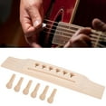 thumbnail image 1 of Easy To Install Guitar Pin, Guitar Bridge,  Maple DIY Handmade Guitars For Home, 1 of 8