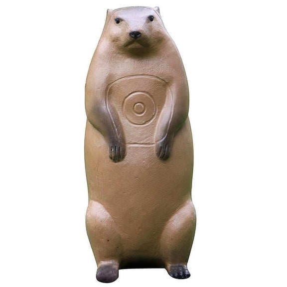 BIGshot Pro Hunter Groundhog 3D Archery Target, High-Density Self-Healing Foam, Realistic Design, 12" x 8" x 20" (3D910)