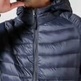 thumbnail image 5 of Chiccall Men's Lightweight Packable Puffer Winter Hooded Jacket Waterproof Insulated Puffy Coat for Snow Ski Hiking Travel, 5 of 8