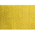 thumbnail image 1 of Ahgly Company Indoor Rectangle Solid Yellow Modern Area Rugs, 2' x 3', 1 of 4