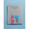 thumbnail image 3 of Unicorn Stencil Art T-Shirt Men -Image by Shutterstock, Male Small, 3 of 4