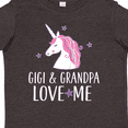 thumbnail image 4 of Inktastic Gigi and Grandpa Love Me Unicorn Grandchild Girls Toddler T-Shirt, 4 of 5