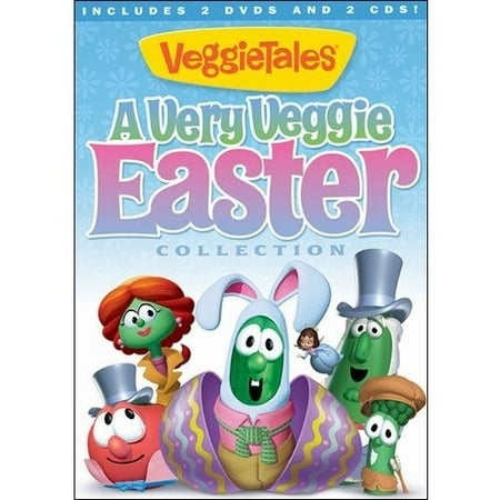 VeggieTales: A Very Veggie Easter Collection (2 DVDs + 2 CDs) (Best Way To Clean Cds And Dvds)