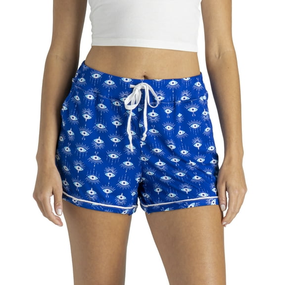 Hello Mello Signature Soft Pajama Lounge Shorts Bottoms, Good Dreams Only Small/Medium (Women's)