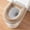 Beige_Free Size, variant on Kchsji Mink Thickened Toilet Seat Cushion - Washable Flannel Toilet Cover, Soft, Comfortable, and Warm, Zippered Design for Easy Installation, Ideal for Home Use During Winter, Fits Standard Toilets