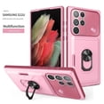 thumbnail image 1 of Funda de teléfono a prueba de golpes para Samsung Galaxy S22 Ultra S23 Plus A72 A53 A52 A33 A12, carcasa de anillo magnético qiuyongmign unisex, 1 of 2