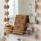 thumbnail image 5 of Accesorios de baño Toalla de jacquard con diseño de conejito de Pascua, extra gruesa, extra grande, absorbente, de algodón puro, hilo teñido, suave para bañarse y lavarse la cara, toallas de algodón, 5 of 6