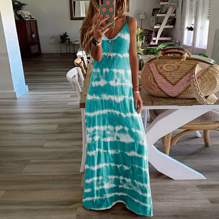 Bohemia striped hotsell shirt maxi dress