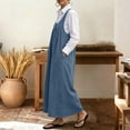 thumbnail image 5 of ClodeEU Women's Sleeveless Jumper Dress with Pockets,Casual Loose Tank Dress Navy,Womens Plus M, 5 of 7