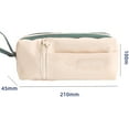 thumbnail image 2 of Estuche para lápices - - Estuche práctico para lápices, portalápices, organizador de papelería, azul, 2 of 6