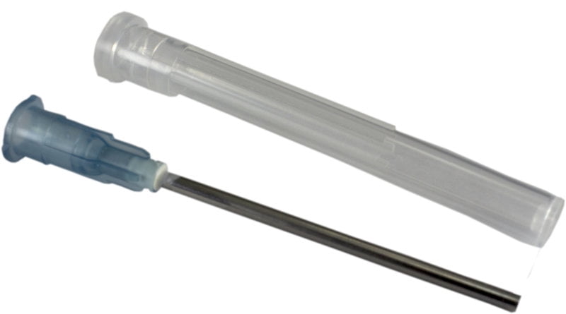Box of 100 x 10 ml Industrial Syringes with 15G x 1-1/2" Blunt Tip Fill Needle and plastic cover