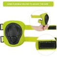thumbnail image 5 of Kids Knee Guard Set, 6 In 1 Kit Protective Gear Knee Guard Elbow Guard Strap Adjustable Wrist Guard Child Protection Roller Skate Bike Safety, 5 of 5