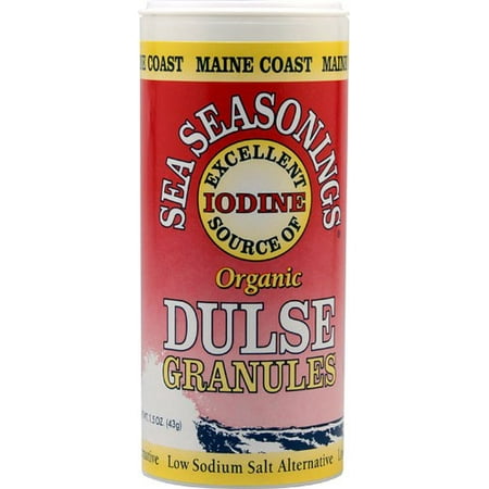 - Maine Coast Sea Vegetables Sea Seasonings Organic Dulse Granules, 1.5 Oz